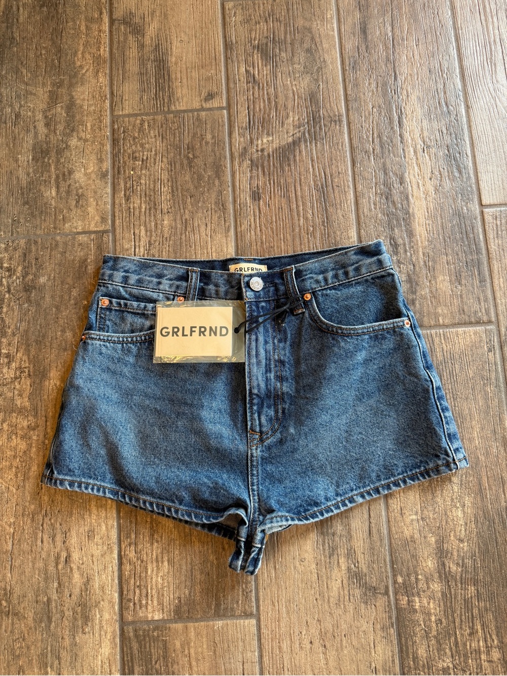 GRLFRND The Kyla Hot Short Size 26 All Eyes On Me Denim Shorts